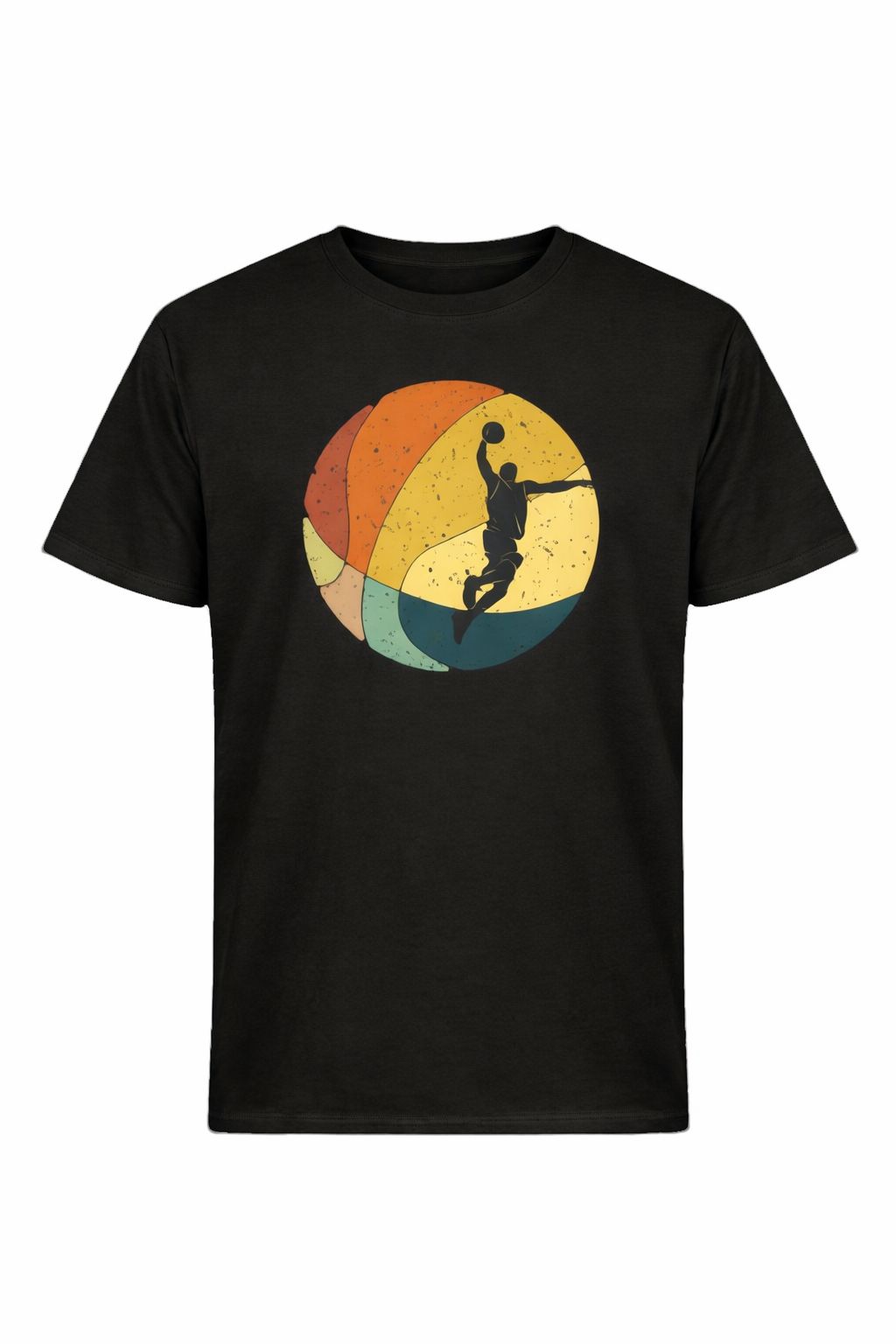 Retro Dunk Basketball Graphic T-Shirt