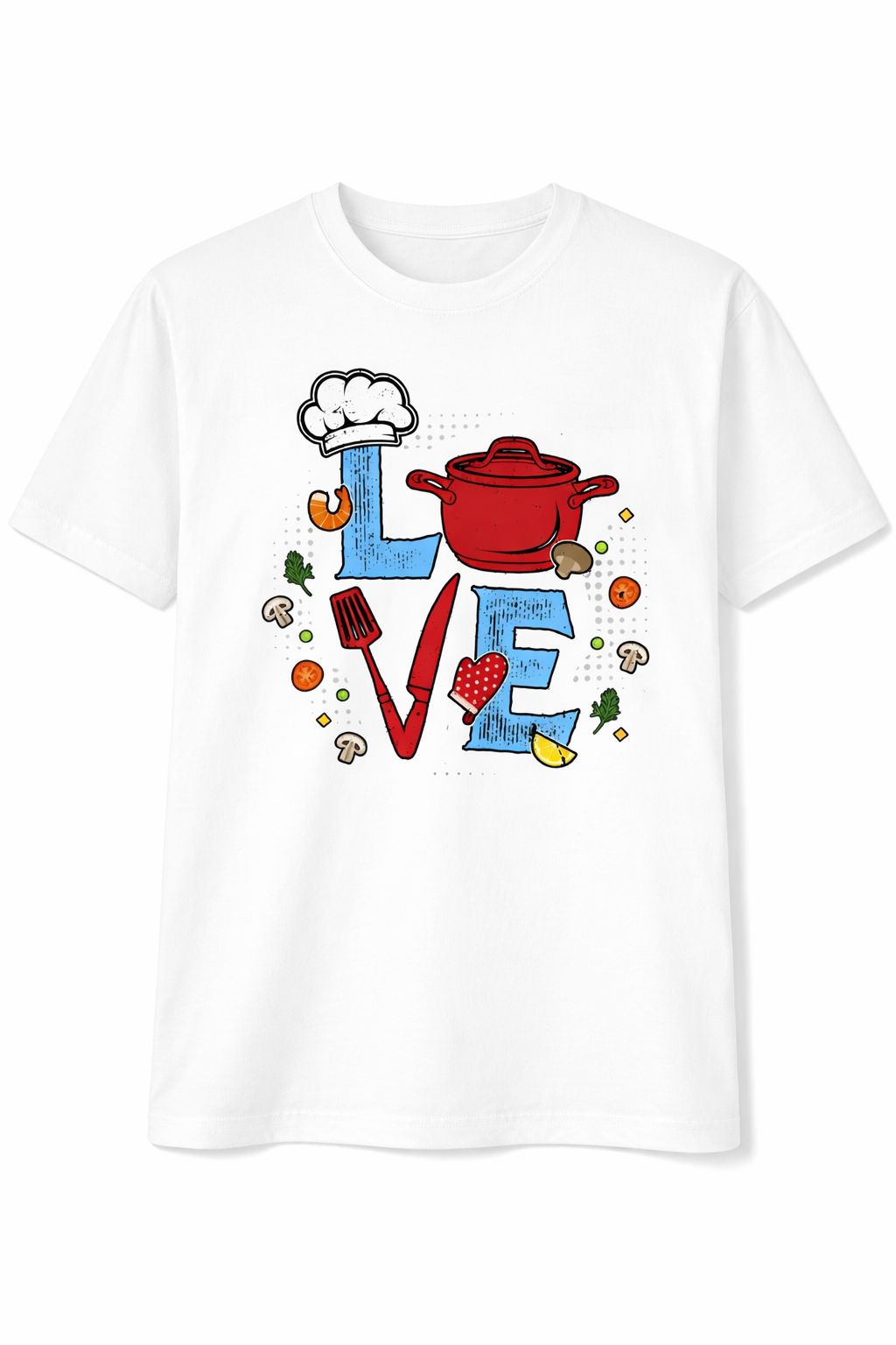 Love Cooking Graphic T-Shirt